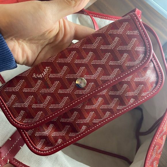 （Sold）Goyard Saint Louis Totte in Red - Picture 2 of 5